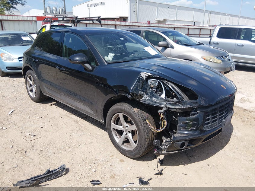 2018 Porsche Macan VIN WP1AA2A59JLB09191 IAAI salvage auction — RIGHT FRONT, Salvage Title, sold $6,800 on 2026-08-23 (photo 1)