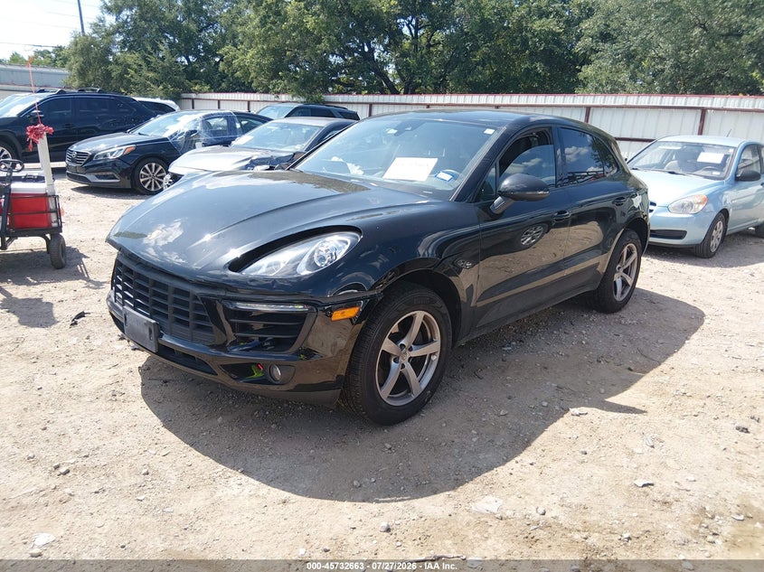 2018 Porsche Macan VIN WP1AA2A59JLB09191 IAAI salvage auction — RIGHT FRONT, Salvage Title, sold $6,800 on 2026-08-23 (photo 2)