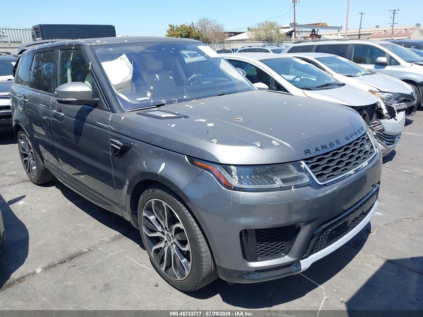 2018 Land rover Range rover sport VIN SALWR2RV0JA811358 IAAI salvage auction — REAR END, Salvage Certificate (California), sold $11,675 on 2026-08-26 (photo 1)