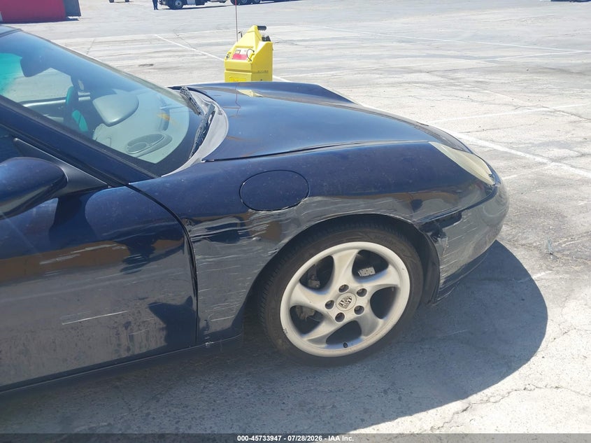 2000 Porsche 911 VIN WP0CA2998YS652937 IAAI salvage auction — SIDE, Salvage (California), sold $7,100 on 2026-08-26 (photo 6)
