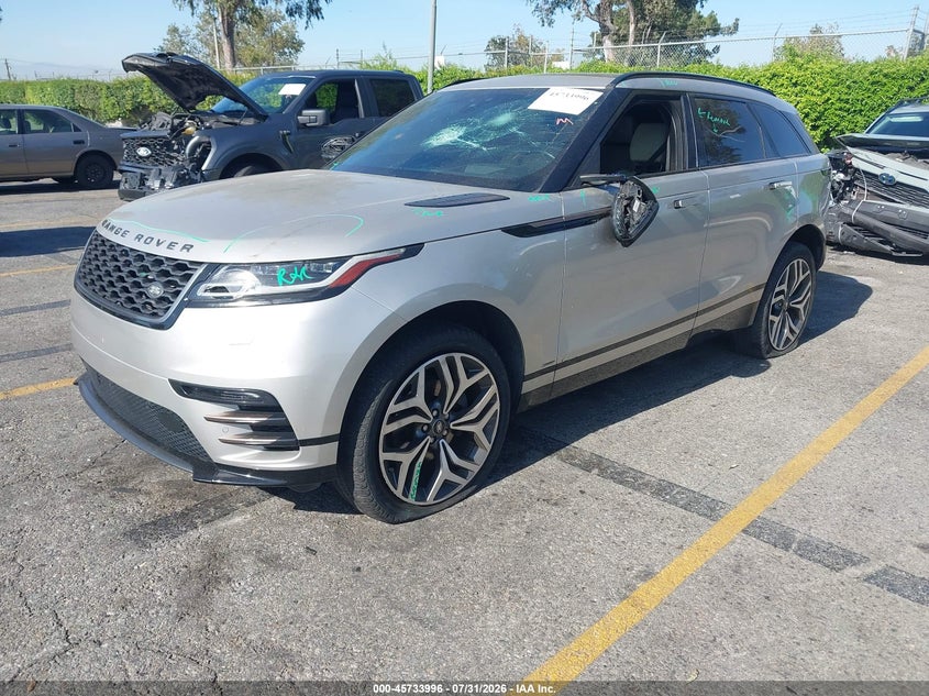 2020 Land rover Range rover velar VIN SALYK2EX5LA270749 IAAI salvage auction — VANDALISM, Salvage Title, sold $10,325 on 2026-09-09 (photo 2)