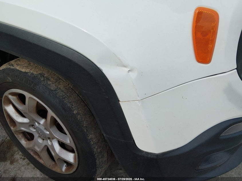 2017 Jeep Renegade VIN ZACCJABB2HPF03713 IAAI salvage auction — NORMAL WEAR, Clear - Public Restricted (Oklahoma), sold $1,700 on 2026-08-05 (photo 6)