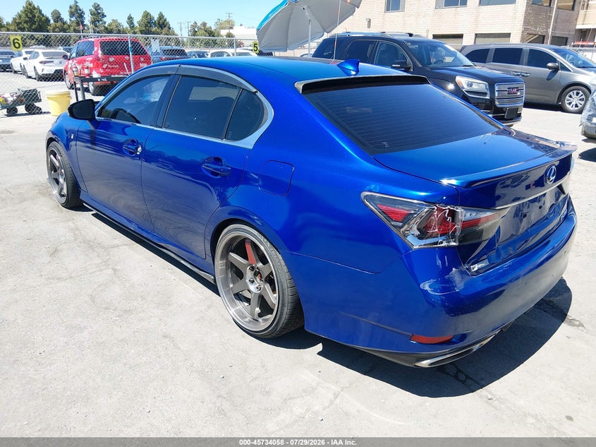 2016 Lexus Gs VIN JTHBZ1BL7GA001709 IAAI salvage auction — UNKNOWN, Salvage Title, sold $12,400 on 2026-08-17 (photo 3)