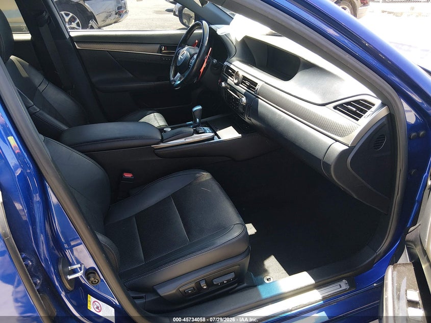 2016 Lexus Gs VIN JTHBZ1BL7GA001709 IAAI salvage auction — UNKNOWN, Salvage Title, sold $12,400 on 2026-08-17 (photo 5)