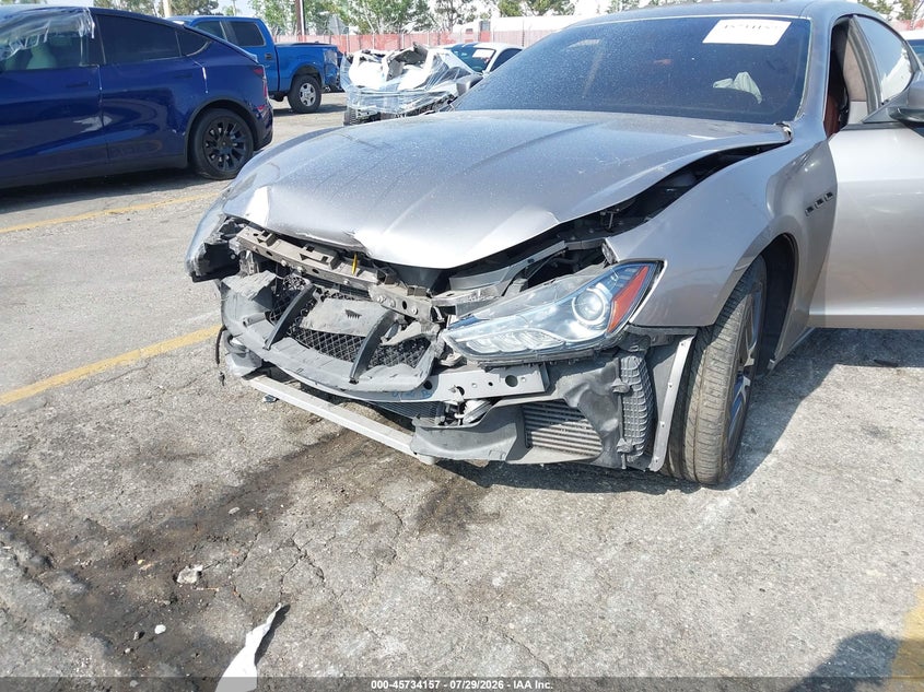 2014 Maserati Ghibli VIN ZAM57RTA6E1088429 IAAI salvage auction — FRONT END, Wait Title, sold $2,350 on 2026-08-20 (photo 6)