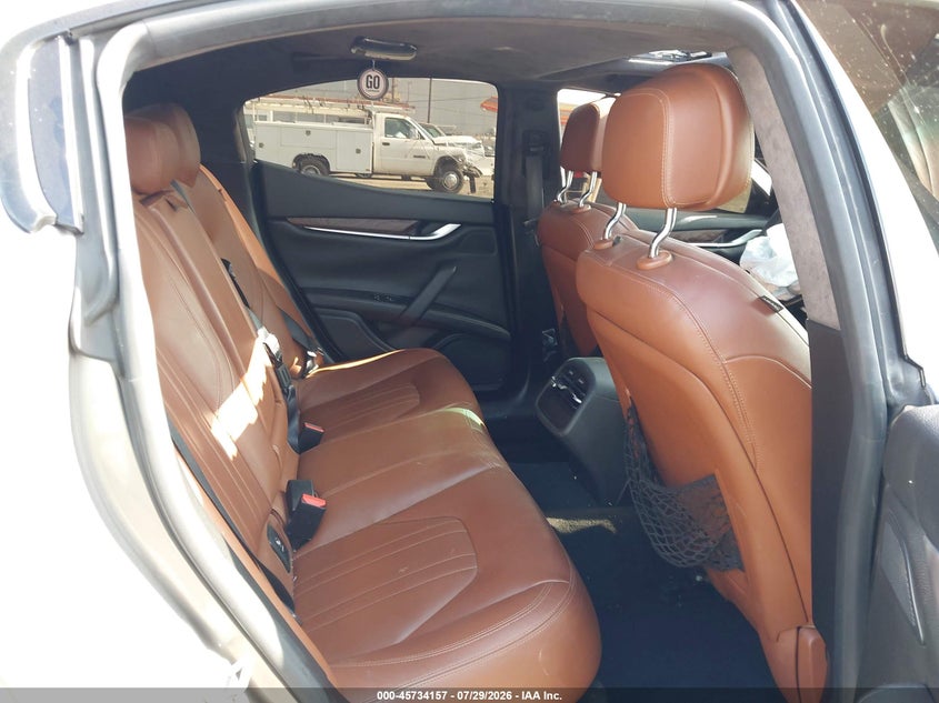 2014 Maserati Ghibli VIN ZAM57RTA6E1088429 IAAI salvage auction — FRONT END, Wait Title, sold $2,350 on 2026-08-20 (photo 8)