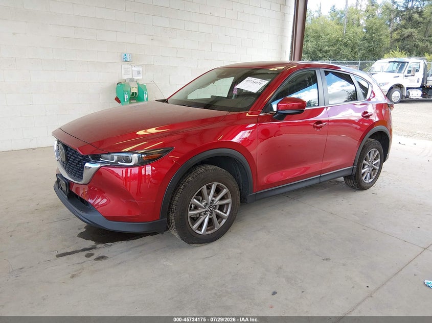 2023 Mazda Cx-5 VIN JM3KFBBM7P0148473 IAAI salvage auction — SIDE, Wait Title, sold $7,100 on 2026-09-07 (photo 2)