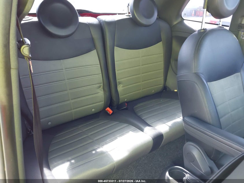 2012 Fiat 500 VIN 3C3CFFBR7CT303802 IAAI salvage auction — NORMAL WEAR, Clear - Dealer Only (California), sold $925 on 2026-08-12 (photo 8)