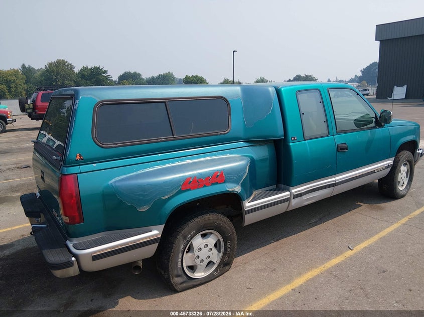 1993 Gmc SIERRA VIN 2GTEK19K6P1531390 IAAI salvage auction — ALL OVER, Clear (Idaho), sold $725 on 2026-07-31 (photo 4)