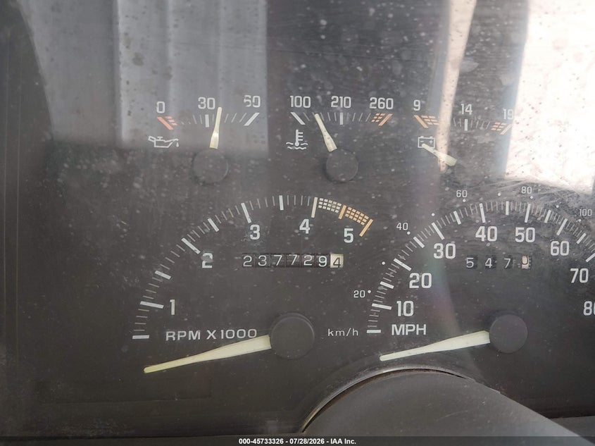1993 Gmc SIERRA VIN 2GTEK19K6P1531390 IAAI salvage auction — ALL OVER, Clear (Idaho), sold $725 on 2026-07-31 (photo 7)