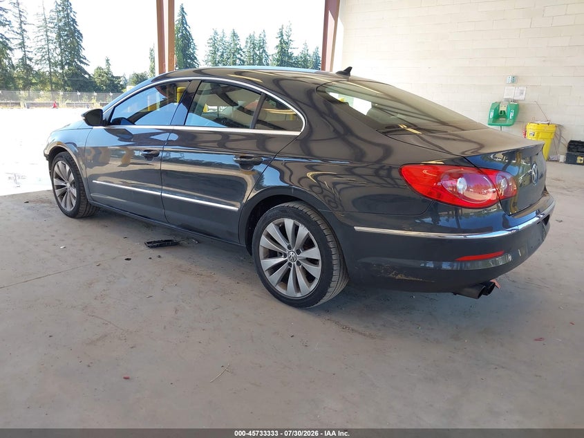 2012 Volkswagen Passat cc VIN WVWMP7AN2CE500412 IAAI salvage auction — FRONT END, Wait Title, sold $600 on 2026-08-12 (photo 3)