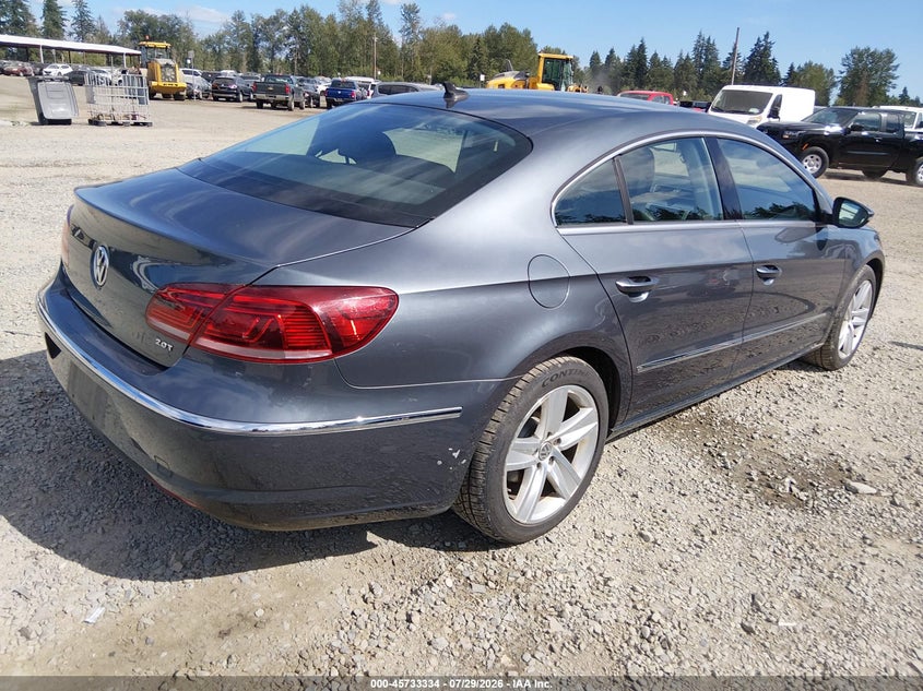 2013 Volkswagen Passat cc VIN WVWAP7AN7DE550131 IAAI salvage auction — LEFT SIDE, Salvage Title, sold $1,200 on 2026-08-19 (photo 4)