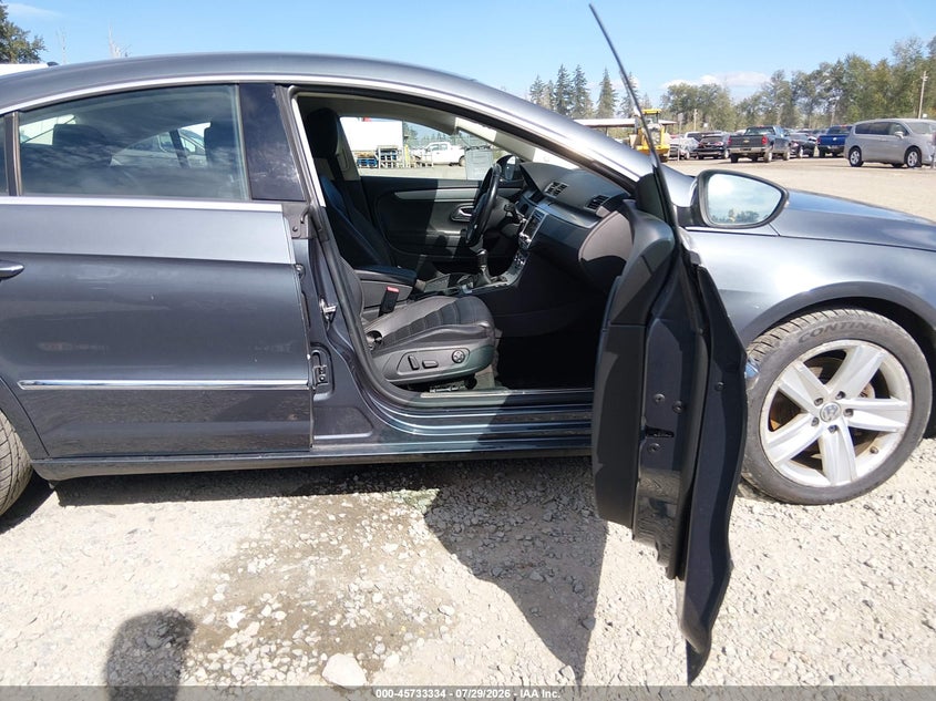2013 Volkswagen Passat cc VIN WVWAP7AN7DE550131 IAAI salvage auction — LEFT SIDE, Salvage Title, sold $1,200 on 2026-08-19 (photo 5)
