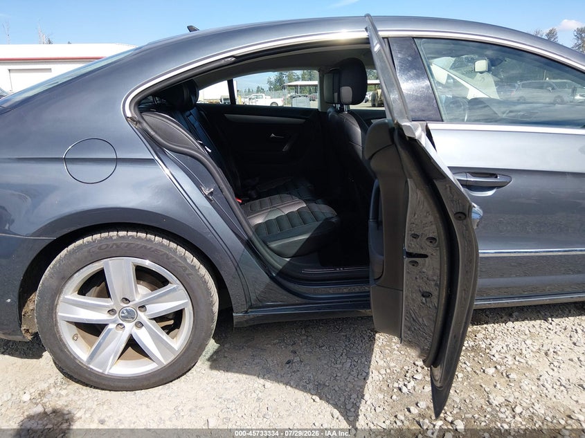 2013 Volkswagen Passat cc VIN WVWAP7AN7DE550131 IAAI salvage auction — LEFT SIDE, Salvage Title, sold $1,200 on 2026-08-19 (photo 8)