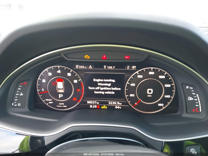 2017 Audi Q7 VIN WA1LAAF79HD001439 IAAI salvage auction — NORMAL WEAR, Wait Title, sold $7,300 on 2026-09-04 (photo 7)