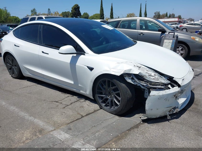 2024 Tesla Model 3 VIN 5YJ3E1EB4RF754712 — IAAI salvage auction photo
