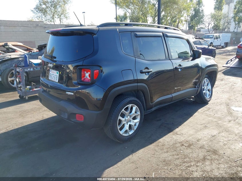 2016 Jeep Renegade VIN ZACCJBBT7GPD59086 IAAI salvage auction — RIGHT FRONT, Wait Title, sold $2,050 on 2026-08-14 (photo 4)