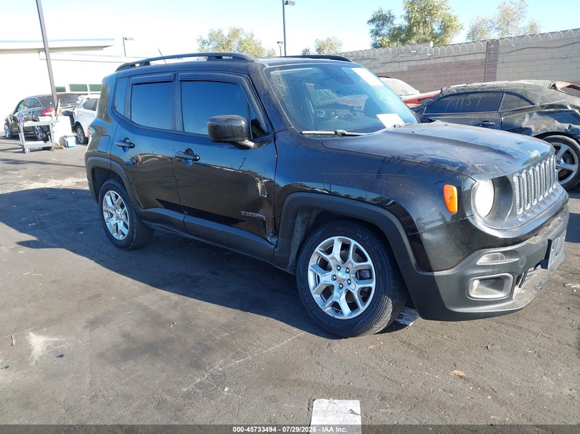2016 Jeep Renegade VIN ZACCJBBT7GPD59086 IAAI salvage auction — RIGHT FRONT, Wait Title, sold $2,050 on 2026-08-14 (photo 6)