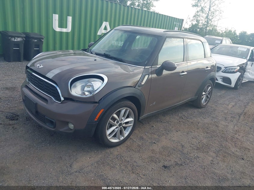 2014 Mini Countryman VIN WMWZC5C50EWP38854 IAAI salvage auction — NORMAL WEAR, Clear (New York), sold $425 on 2026-08-04 (photo 2)