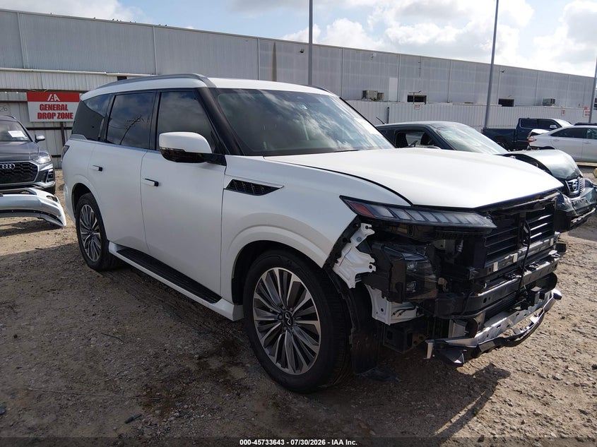 2025 Infiniti Qx80 VIN JN8AZ3BA1S9001646 — IAAI salvage auction photo