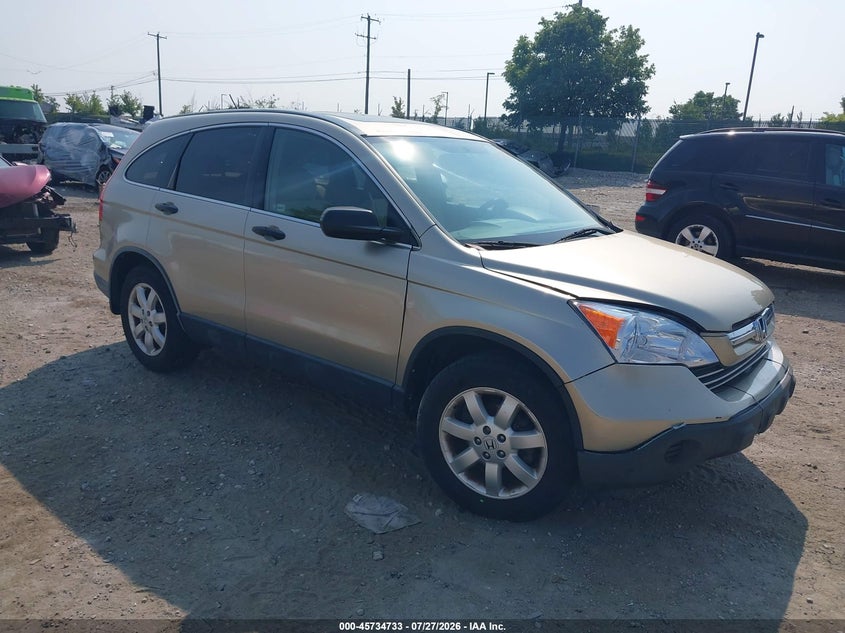 2007 Honda Cr-v VIN JHLRE48537C060138 IAAI salvage auction — NORMAL WEAR, Clear (Pennsylvania), sold $25 on 2026-07-31 (photo 1)