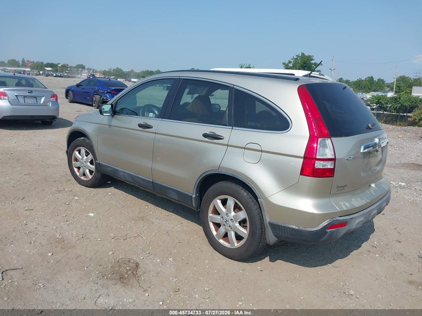 2007 Honda Cr-v VIN JHLRE48537C060138 IAAI salvage auction — NORMAL WEAR, Clear (Pennsylvania), sold $25 on 2026-07-31 (photo 3)