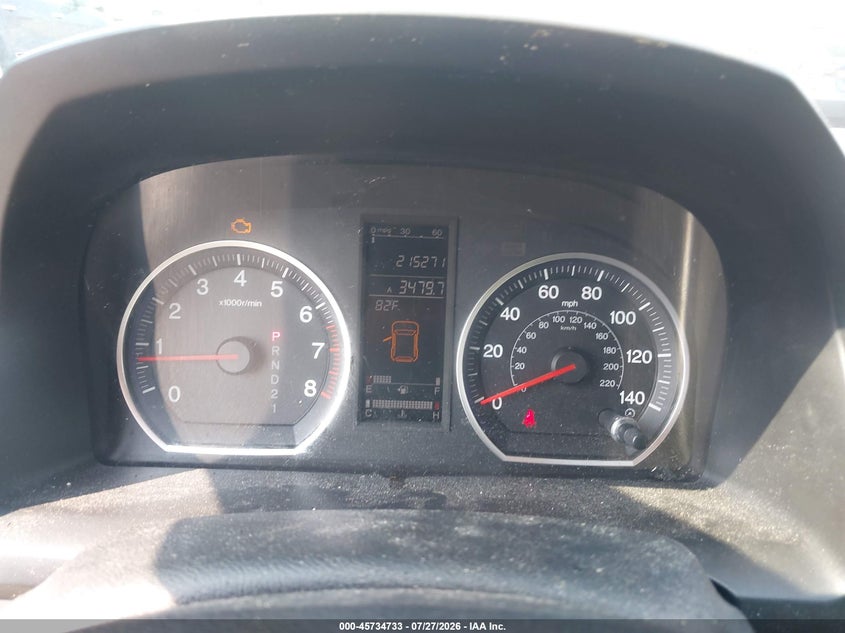 2007 Honda Cr-v VIN JHLRE48537C060138 IAAI salvage auction — NORMAL WEAR, Clear (Pennsylvania), sold $25 on 2026-07-31 (photo 7)
