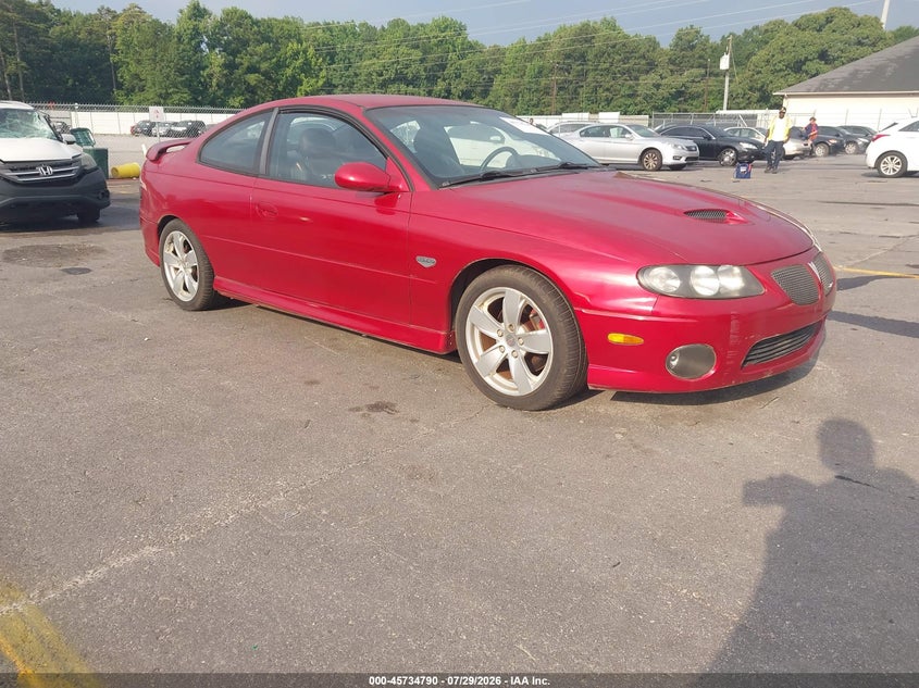 2006 Pontiac Gto VIN 6G2VX12U96L566762 — IAAI salvage auction photo