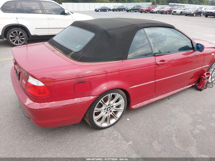 2006 BMW 3 series VIN WBABW53426PZ40767 IAAI salvage auction — NORMAL WEAR, Clear (Georgia), sold $350 on 2026-08-05 (photo 4)