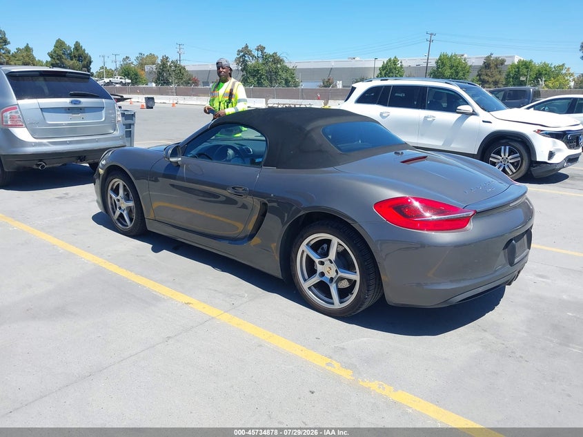 2013 Porsche Boxster VIN WP0CA2A85DS112538 IAAI salvage auction — RIGHT FRONT, Wait Title, sold $8,500 on 2026-08-23 (photo 3)