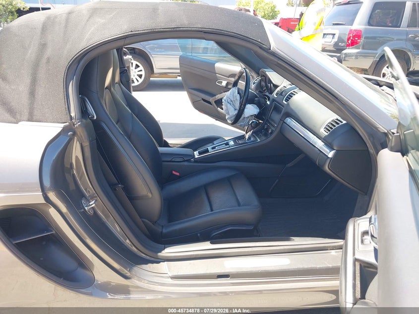 2013 Porsche Boxster VIN WP0CA2A85DS112538 IAAI salvage auction — RIGHT FRONT, Wait Title, sold $8,500 on 2026-08-23 (photo 5)