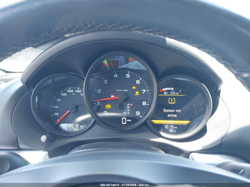 2013 Porsche Boxster VIN WP0CA2A85DS112538 IAAI salvage auction — RIGHT FRONT, Wait Title, sold $8,500 on 2026-08-23 (photo 7)