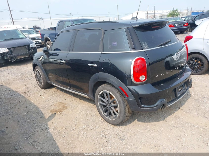 2015 Mini Countryman VIN WMWZC5C58FWP46119 IAAI salvage auction — NORMAL WEAR, Clear (New York), sold $425 on 2026-08-26 (photo 3)