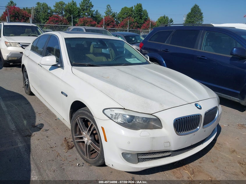 2012 BMW 5 series VIN WBAXG5C50CDX02523 IAAI salvage auction — NORMAL WEAR, Clear-Dealer Only (North Carolina), sold $975 on 2026-08-23 (photo 1)