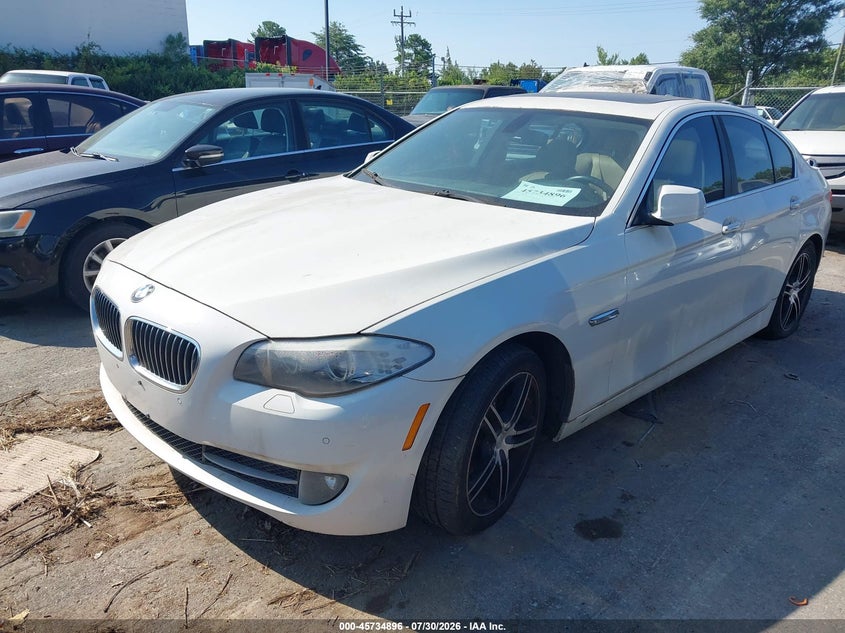 2012 BMW 5 series VIN WBAXG5C50CDX02523 IAAI salvage auction — NORMAL WEAR, Clear-Dealer Only (North Carolina), sold $975 on 2026-08-23 (photo 2)
