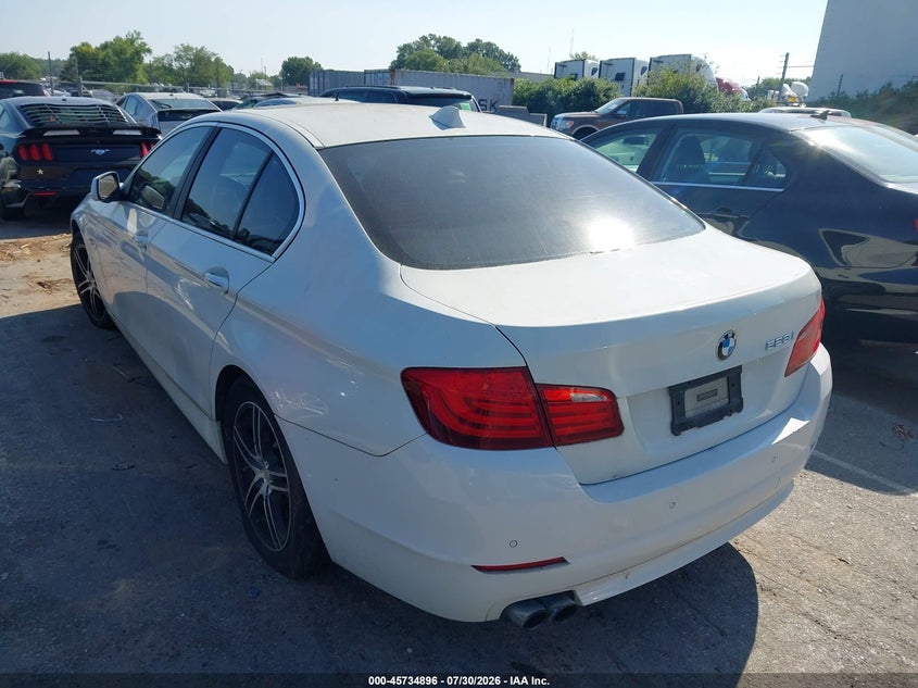 2012 BMW 5 series VIN WBAXG5C50CDX02523 IAAI salvage auction — NORMAL WEAR, Clear-Dealer Only (North Carolina), sold $975 on 2026-08-23 (photo 3)