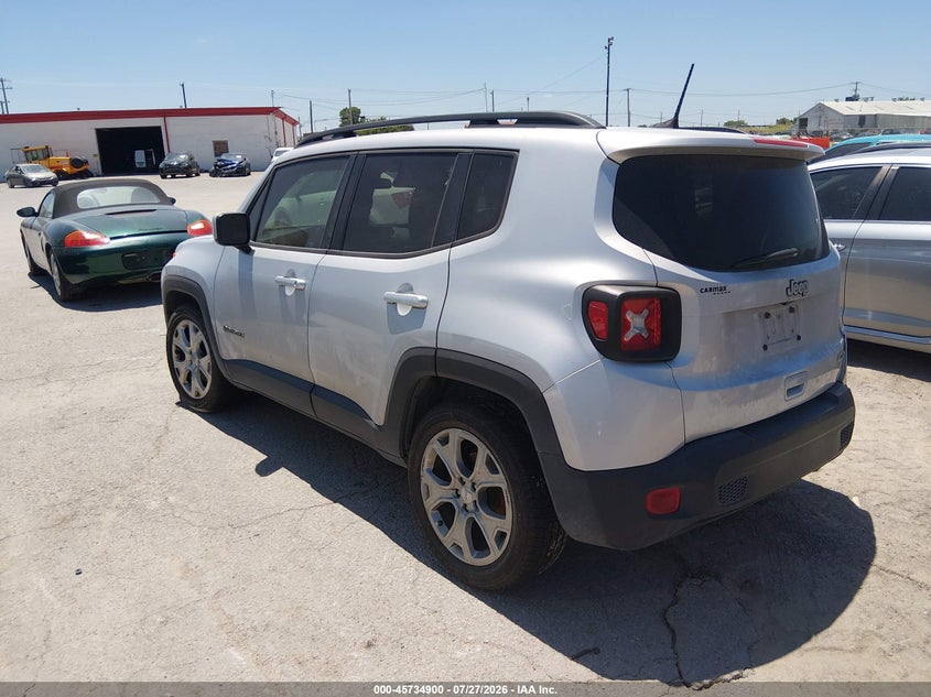 2019 Jeep Renegade VIN ZACNJABB9KPK61127 IAAI salvage auction — NORMAL WEAR, Original (Texas), sold $1,100 on 2026-08-17 (photo 3)