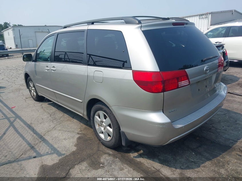 2005 Toyota Sienna VIN 5TDZA22C65S271320 IAAI salvage auction — NORMAL WEAR, Clear (North Carolina), sold $25 on 2026-07-30 (photo 3)