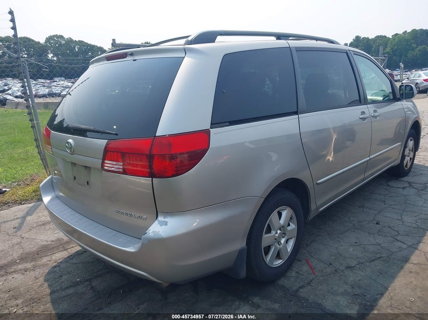 2005 Toyota Sienna VIN 5TDZA22C65S271320 IAAI salvage auction — NORMAL WEAR, Clear (North Carolina), sold $25 on 2026-07-30 (photo 4)