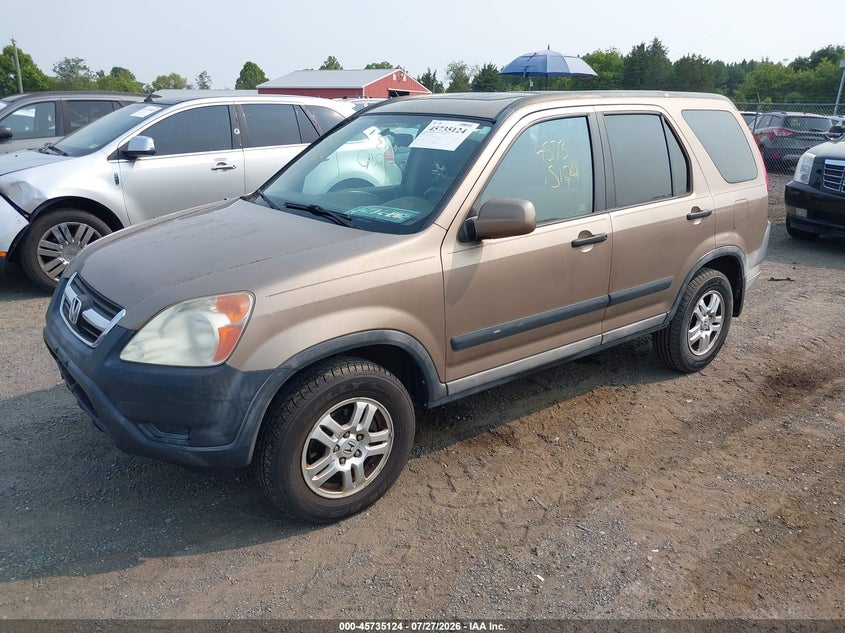 2004 Honda Cr-v VIN SHSRD78804U243869 IAAI salvage auction — NORMAL WEAR, Clear (Virginia), sold $25 on 2026-07-28 (photo 2)