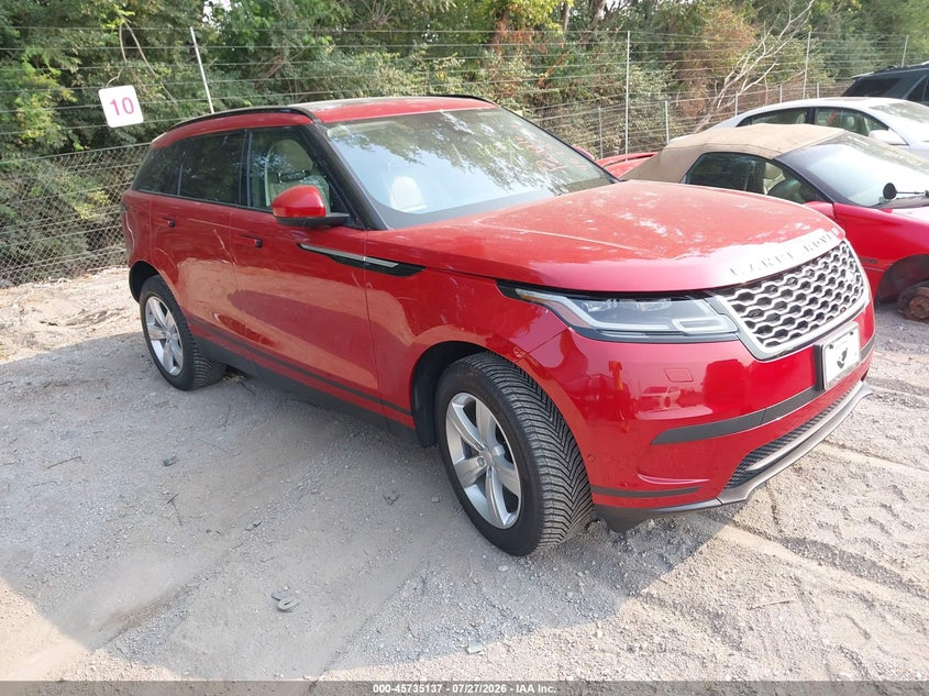 2018 Land rover Range rover velar VIN SALYB2RXXJA737476 IAAI salvage auction — NORMAL WEAR, Clear (Indiana), sold $10,350 on 2026-08-01 (photo 1)