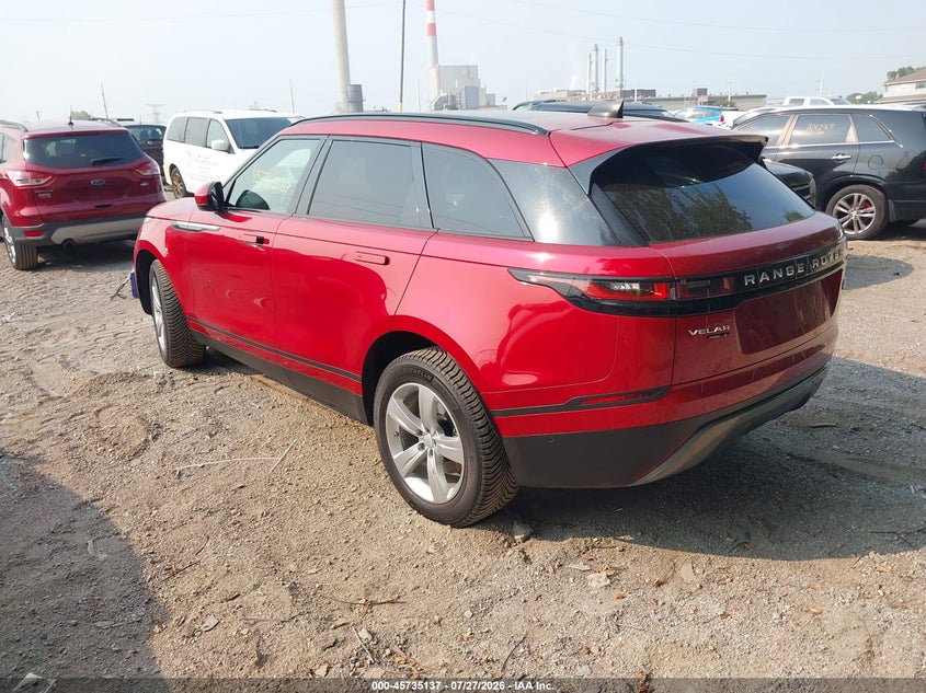 2018 Land rover Range rover velar VIN SALYB2RXXJA737476 IAAI salvage auction — NORMAL WEAR, Clear (Indiana), sold $10,350 on 2026-08-01 (photo 3)