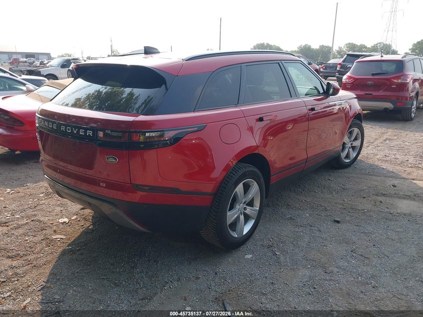 2018 Land rover Range rover velar VIN SALYB2RXXJA737476 IAAI salvage auction — NORMAL WEAR, Clear (Indiana), sold $10,350 on 2026-08-01 (photo 4)