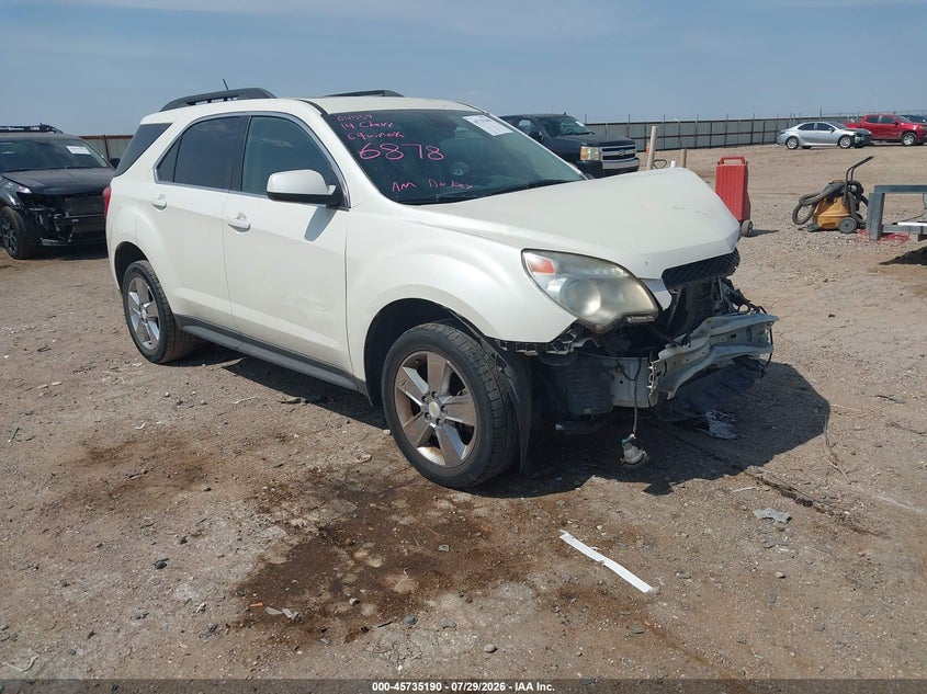2014 Chevrolet Equinox VIN 1GNALCEK9EZ116878 IAAI salvage auction — FRONT END, Salvage Title, sold $1,325 on 2026-09-03 (photo 1)