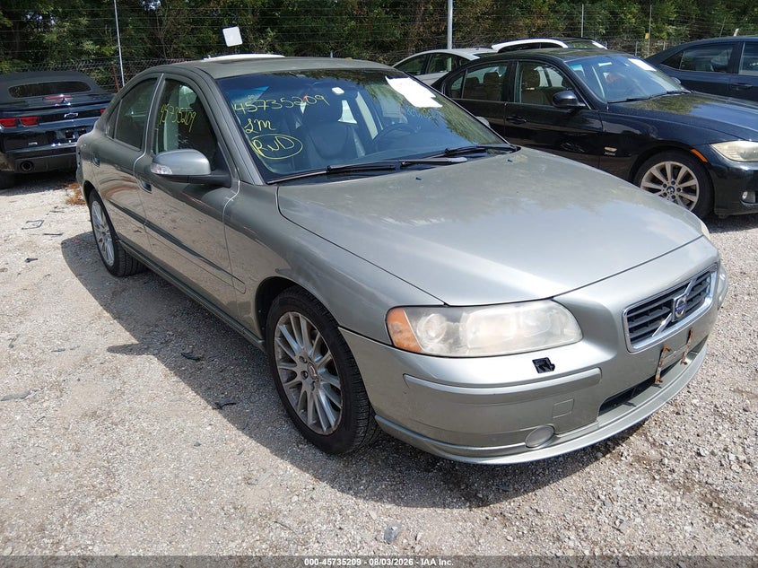 2008 Volvo S60 VIN YV1RS592382686967 IAAI salvage auction — NORMAL WEAR, Clear (Indiana), sold $300 on 2026-08-12 (photo 1)