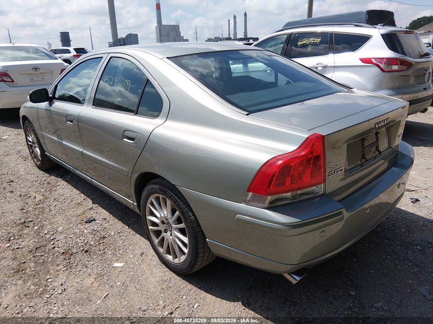 2008 Volvo S60 VIN YV1RS592382686967 IAAI salvage auction — NORMAL WEAR, Clear (Indiana), sold $300 on 2026-08-12 (photo 3)