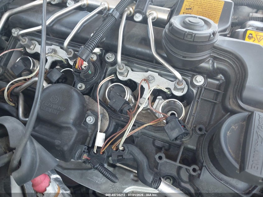 2014 BMW VIN WBA3A5C57EF605326 IAAI salvage auction — WATER/FLOOD, Salvage Title, sold $900 on 2026-09-11 (photo 6)