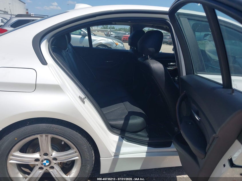 2014 BMW VIN WBA3A5C57EF605326 IAAI salvage auction — WATER/FLOOD, Salvage Title, sold $900 on 2026-09-11 (photo 8)
