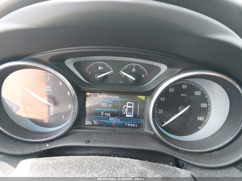 2017 Buick Envision VIN LRBFXBSA0HD236688 IAAI salvage auction — HAIL, Salvage (Kansas), sold $7,825 on 2026-08-21 (photo 7)