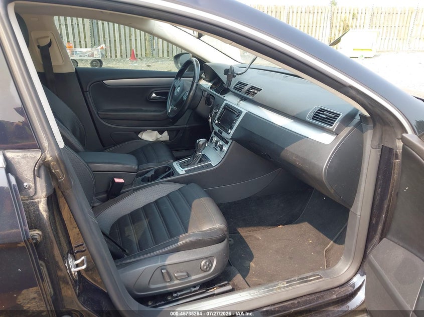2013 Volkswagen Passat cc VIN WVWBN7AN8DE521103 IAAI salvage auction — NORMAL WEAR, Clear (North Carolina), sold $1,350 on 2026-08-10 (photo 5)